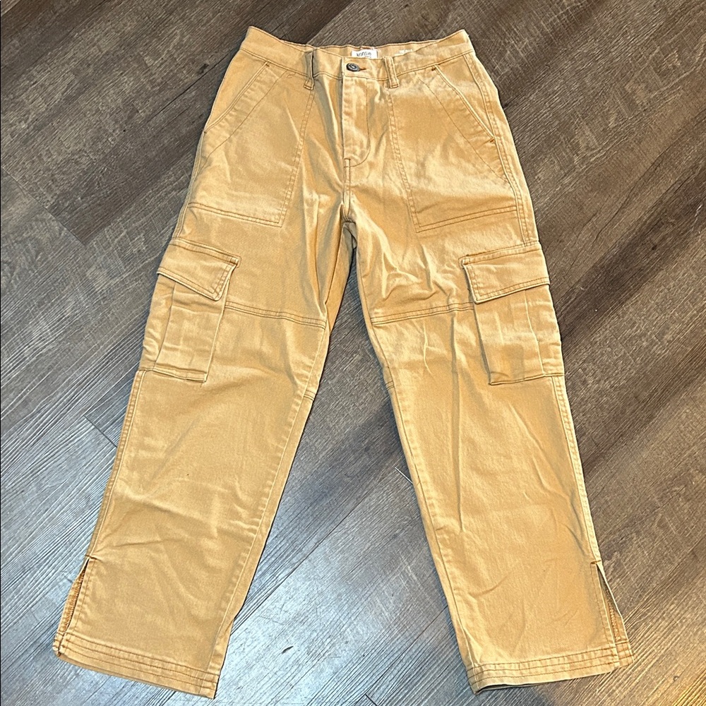 Khaki cargo pants